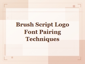 How to Pair Fonts with Brush Script Logos